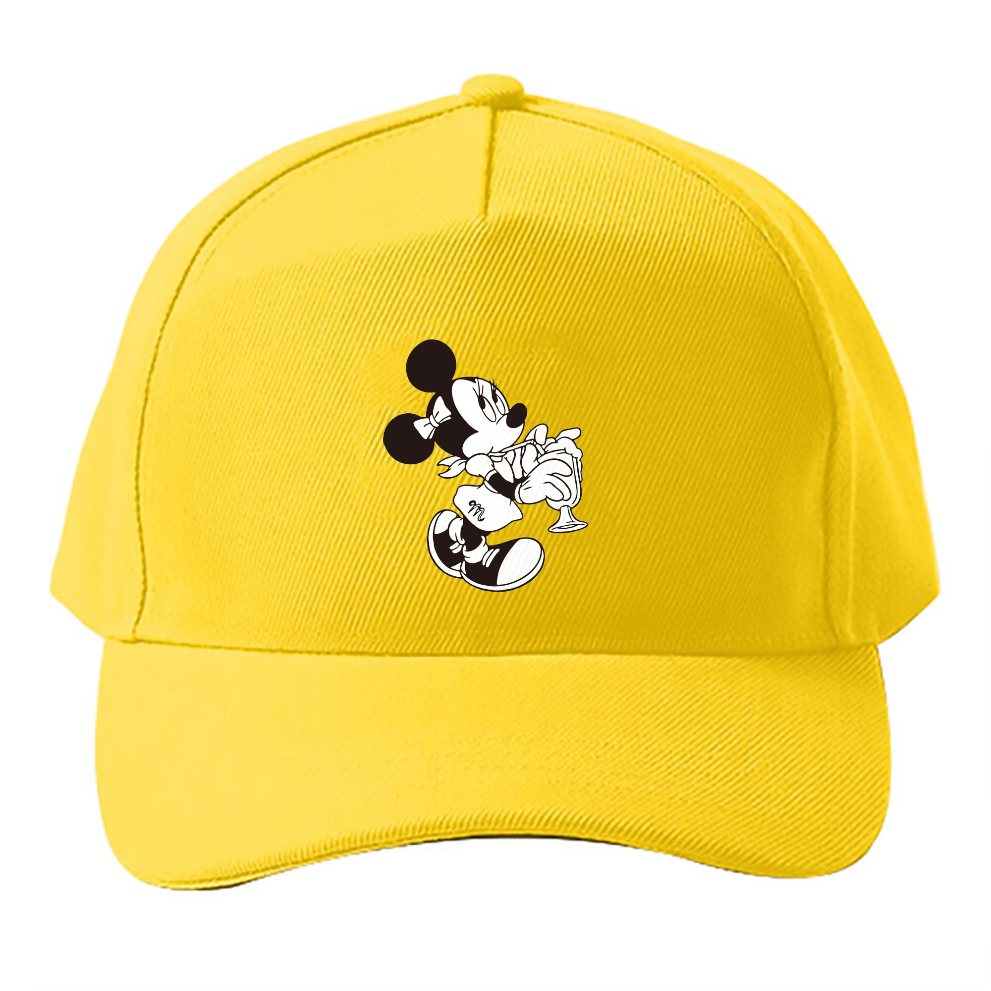 （画像用） ミッキーマウス Mickey Mouse ベースボールキャップ 綿100％ 男女兼用 帽子 スポーツ